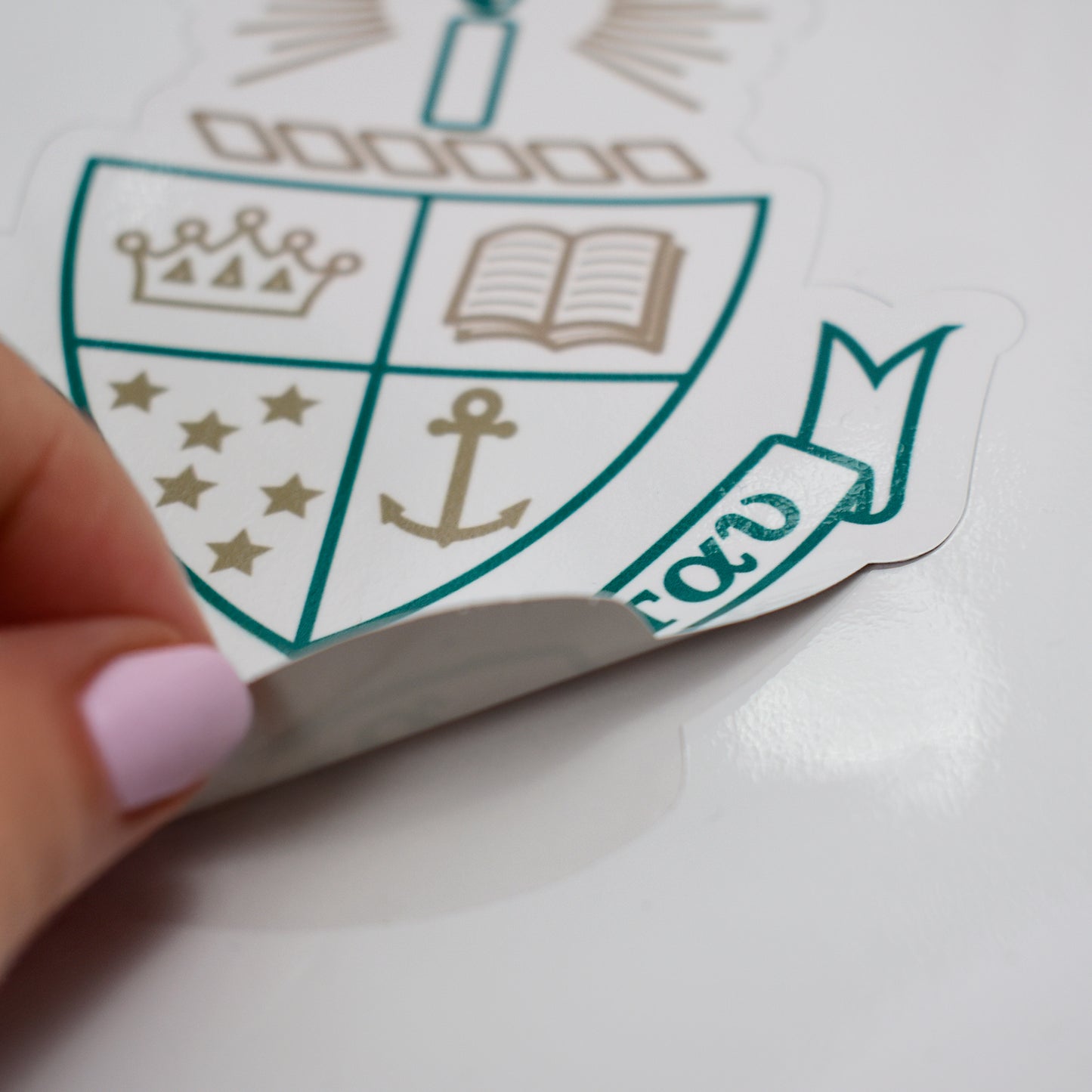 Mu Sigma Upsilon Sorority Sticker Sheet- Brand Focus