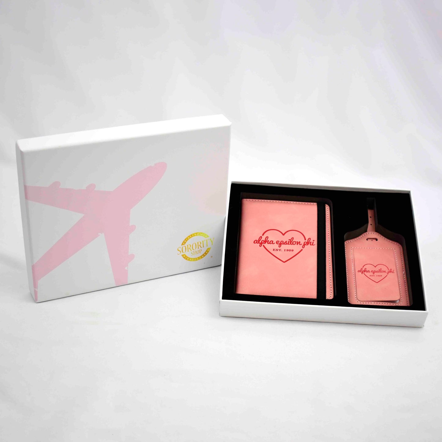 Theta Phi Alpha Passport Holder & Luggage Tag Travel Gift Set