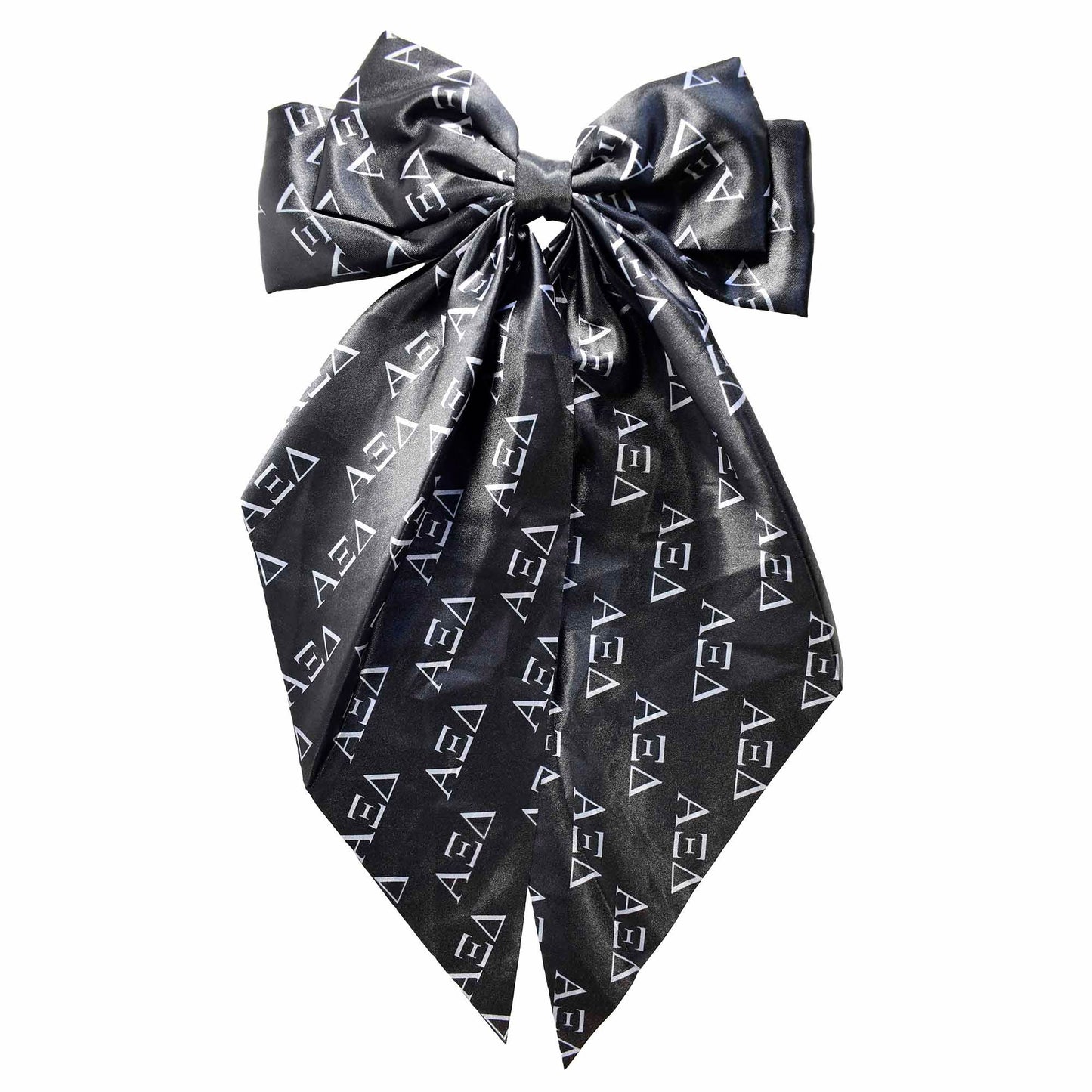 Alpha Xi Delta Greek Letters Hair Bow