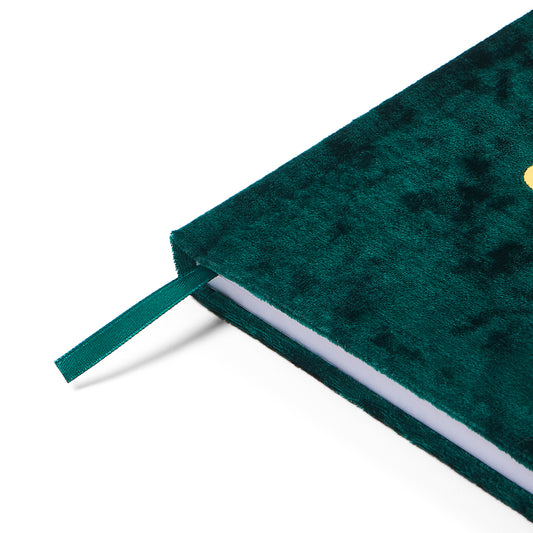 Kappa Delta Velvet Notebook with Gold Foil Imprint