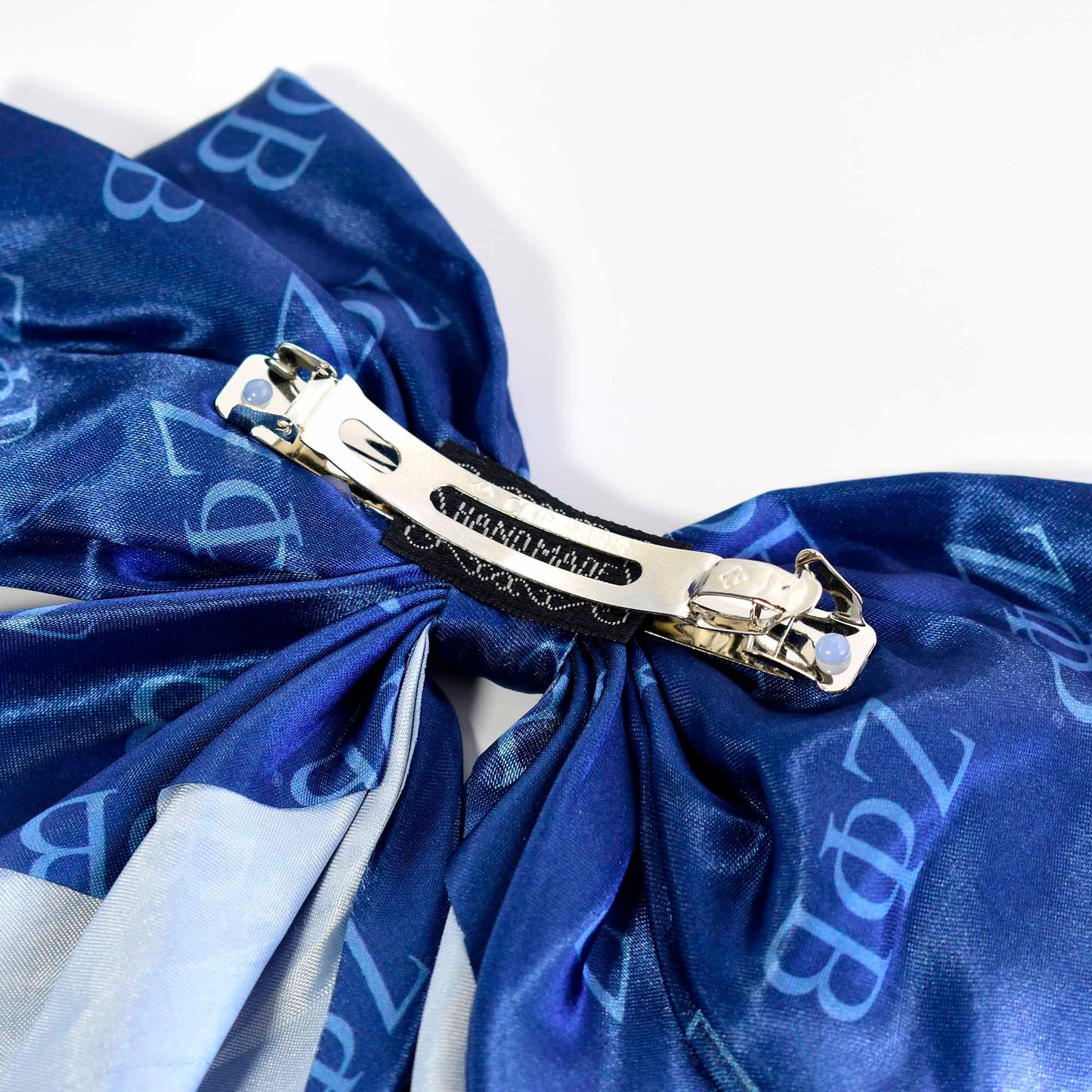 Zeta Phi Beta Greek Letters Hair Bow