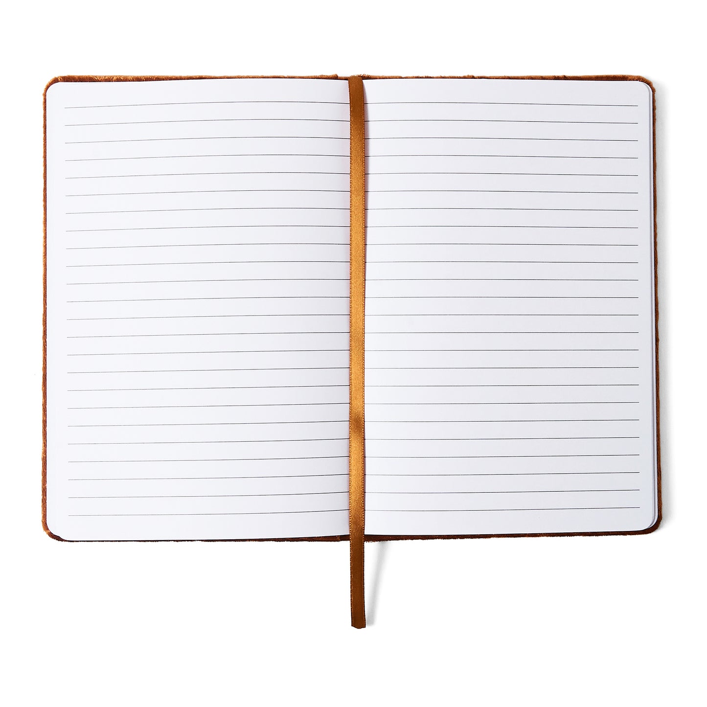 Phi Sigma Sigma Velvet Notebook with Gold Foil Imprint