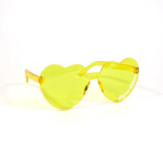 Sigma Alpha Sunglasses - Heart Shaped