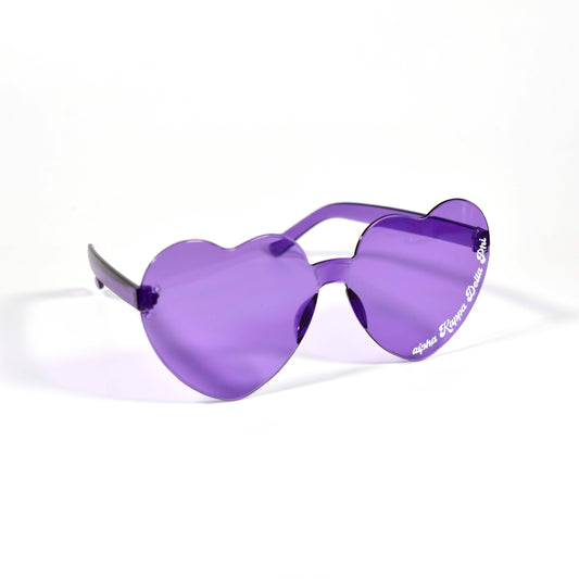 Alpha Kappa Delta Phi Sunglasses - Heart Shaped