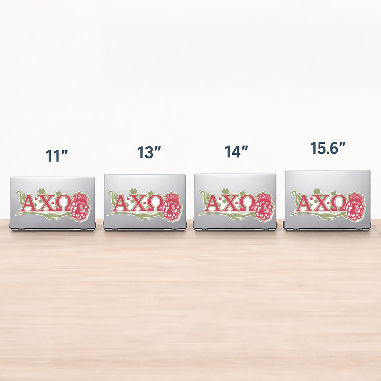 Alpha Chi Omega Laptop Jumbo Sticker/Decal
