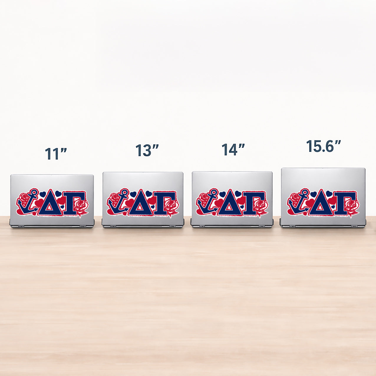 Delta Gamma Laptop Jumbo Sticker/Decal