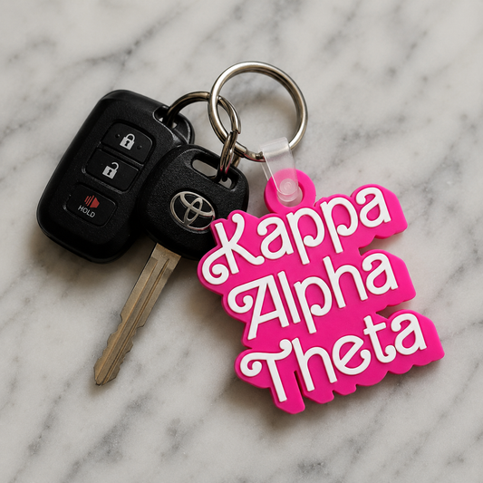 Kappa Alpha Theta Retro Dolly Keychain