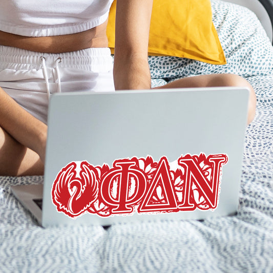 Phi Delta Nu Laptop Jumbo Sticker/Decal