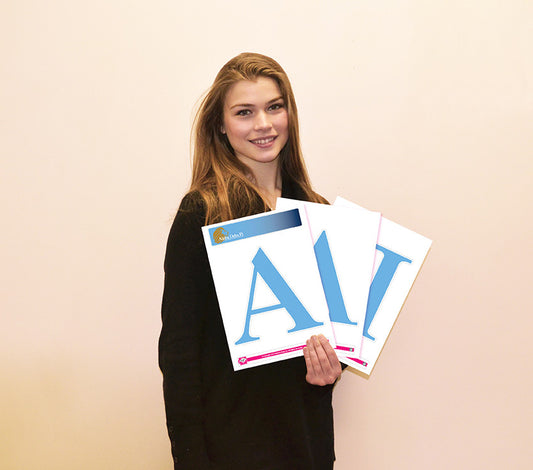 Alpha Delta Pi Jumbo Letter Decals