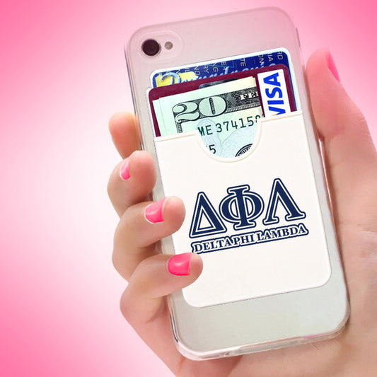 Delta Phi Lambda Koala Pouch - Greek Letters Design - Phone Wallet
