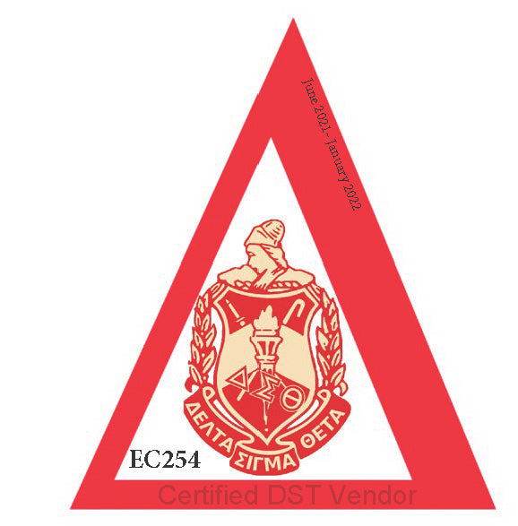 Delta Sigma Theta Notebook with Gold Foil Imprint