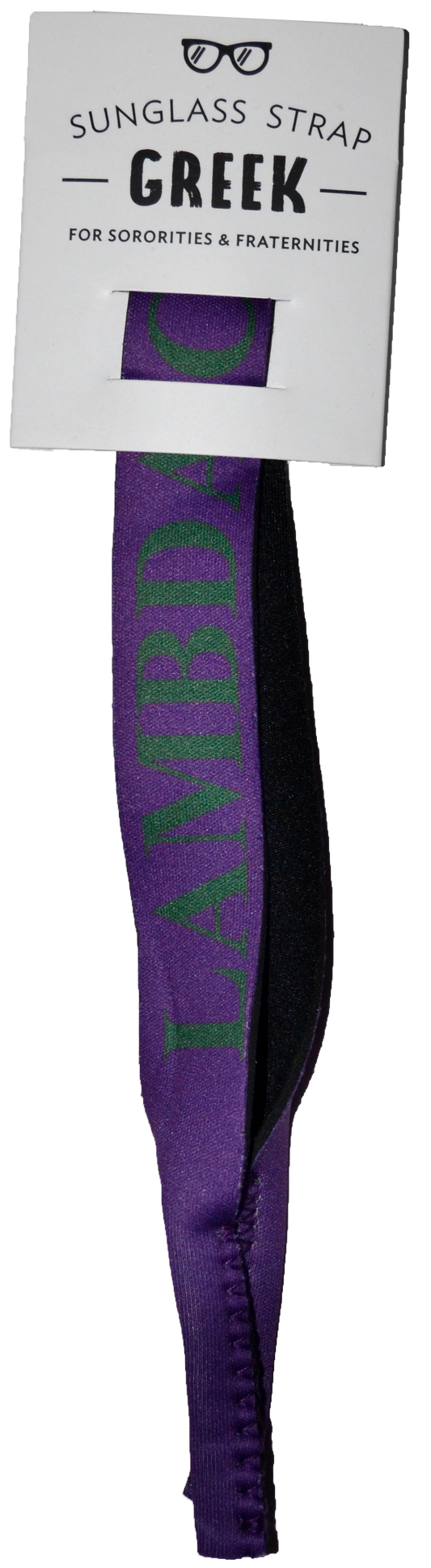 Lambda Chi Alpha Sunglass Strap Packaging - Croakie