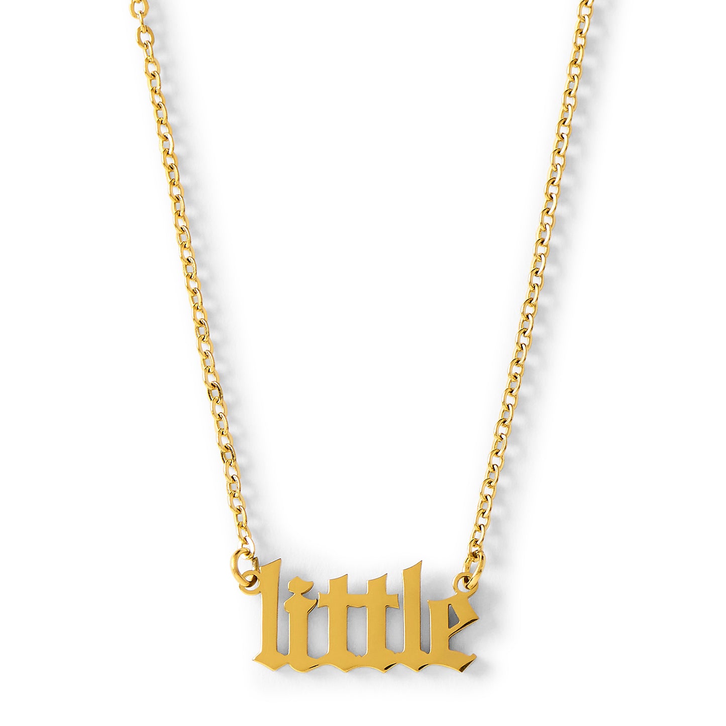 Little Old English Design Necklace