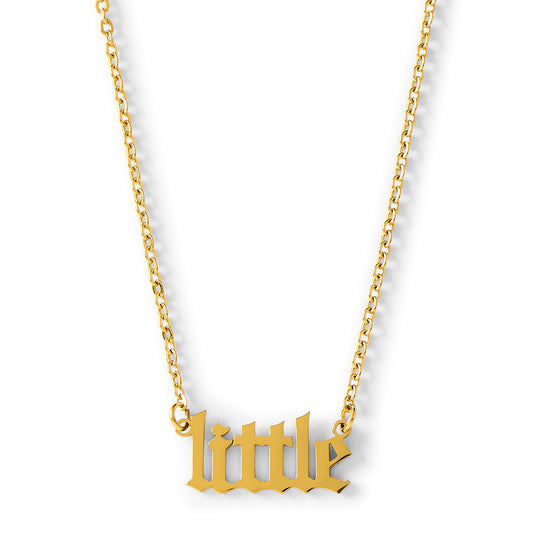 Little Old English Design Necklace