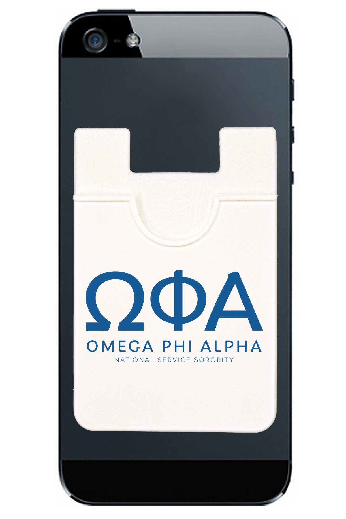 Omega Phi Alpha Koala Pouch - Greek Letters Design - Phone Wallet
