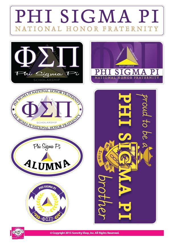 Phi Sigma Pi <br> Family Stickers