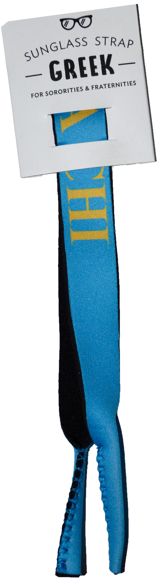 Sigma Chi Sunglass Strap Packaging - Croakie