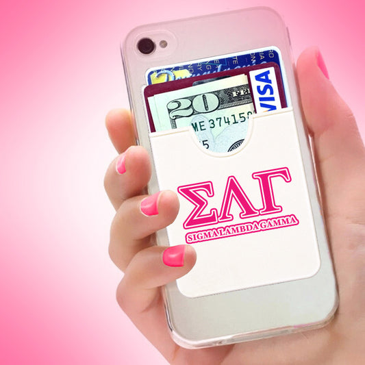 Sigma Lambda Gamma Koala Pouch - Greek Letters Design - Phone Wallet