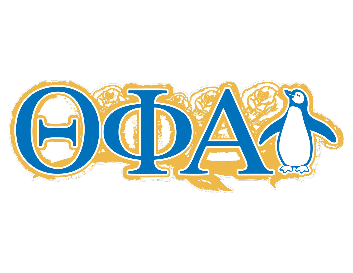 Theta Phi Alpha <br>11.75 x 5 Laptop Skin/Wall Decal