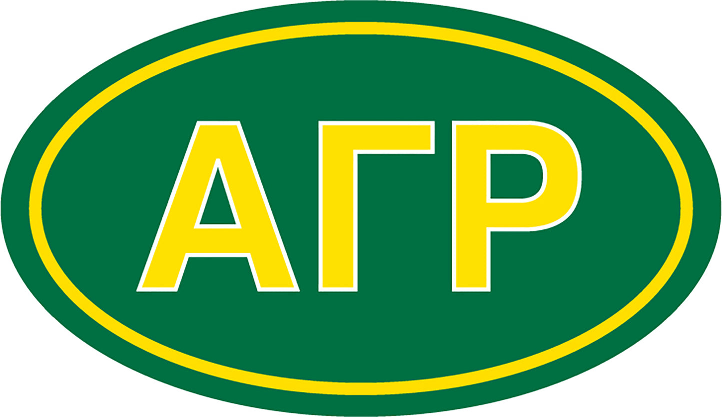 Alpha Gamma Rho Oval Fraternity Car Magnet Set of 2