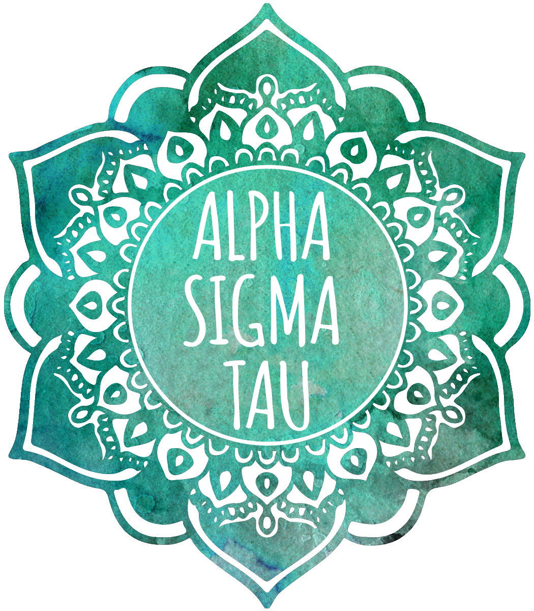 Alpha Sigma Tau Mandala Air Freshener