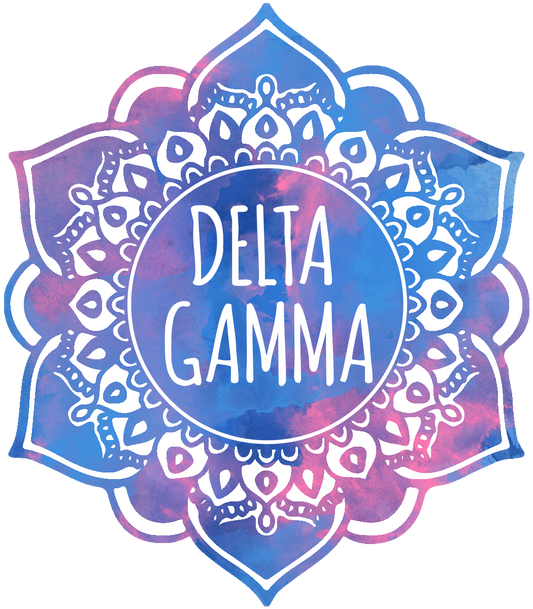 Delta Gamma Mandala Air Freshener