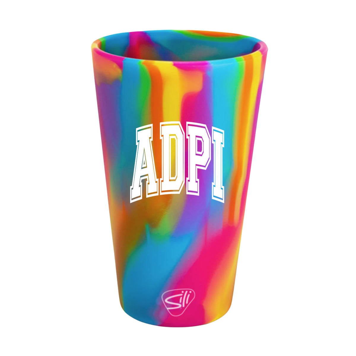 Sorority Shop x Silipint Alpha Delta Pi 16oz Silicone Cup