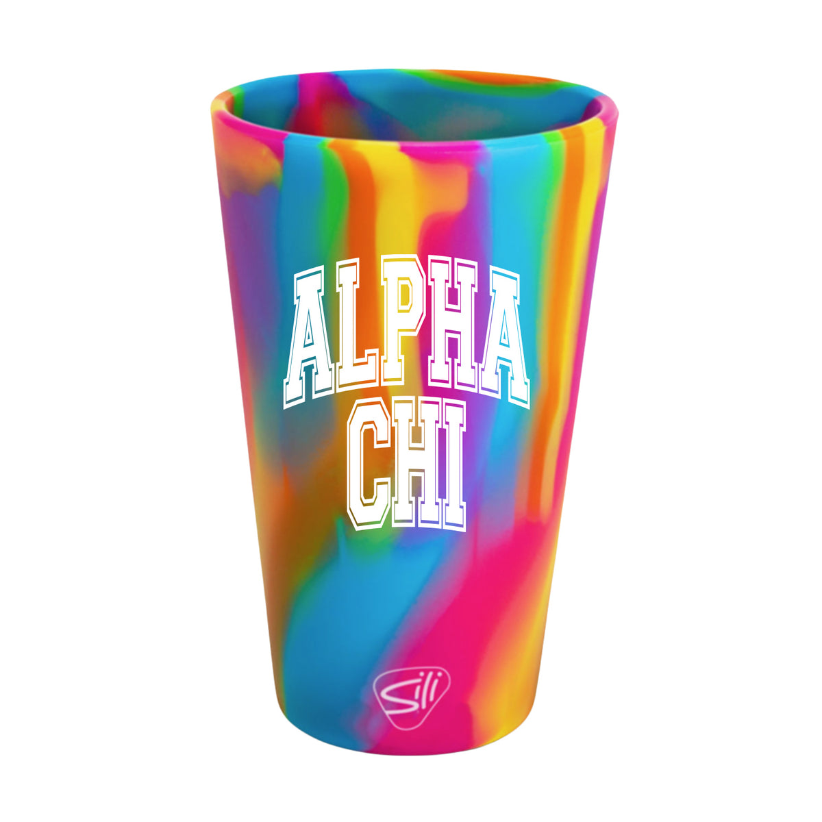 Sorority Shop x Silipint Alpha Chi Omega 16oz Silicone Cup