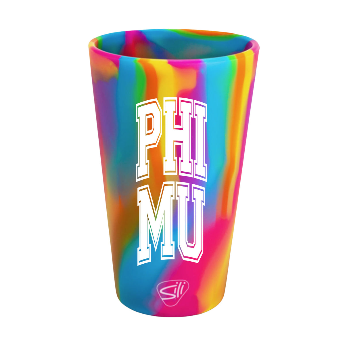 Sorority Shop x Silipint Phi Mu 16oz Silicone Cup