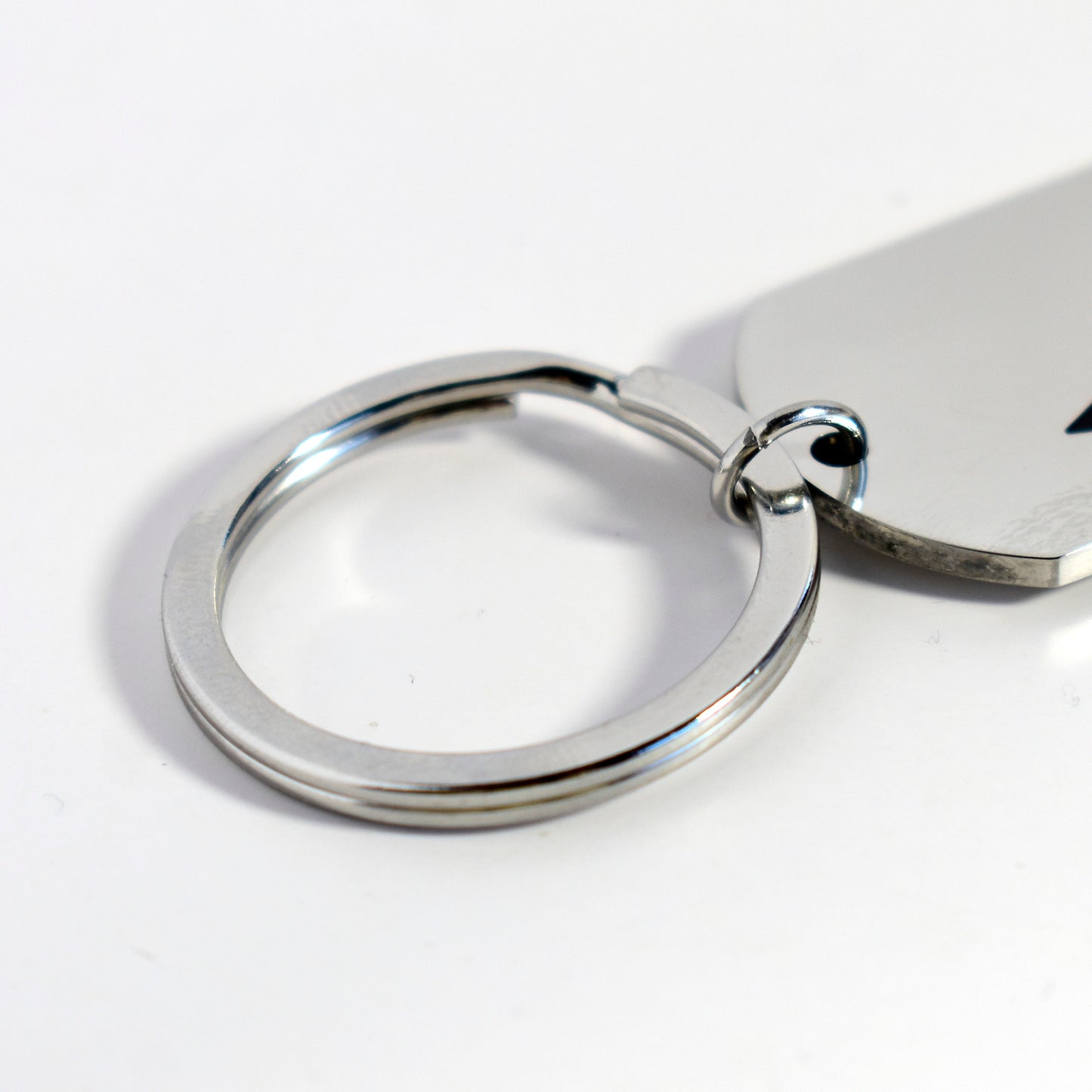 Phi Kappa Tau Fraternity Keychain- Stainless Steel Dog Tag Design