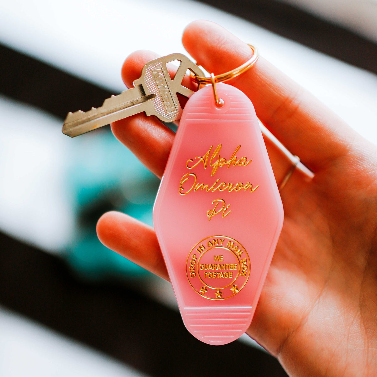 Sorority Shop Motel Keychain