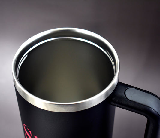 Phi Kappa Tau Fraternity 40oz Stainless Steel Tumbler with Handle