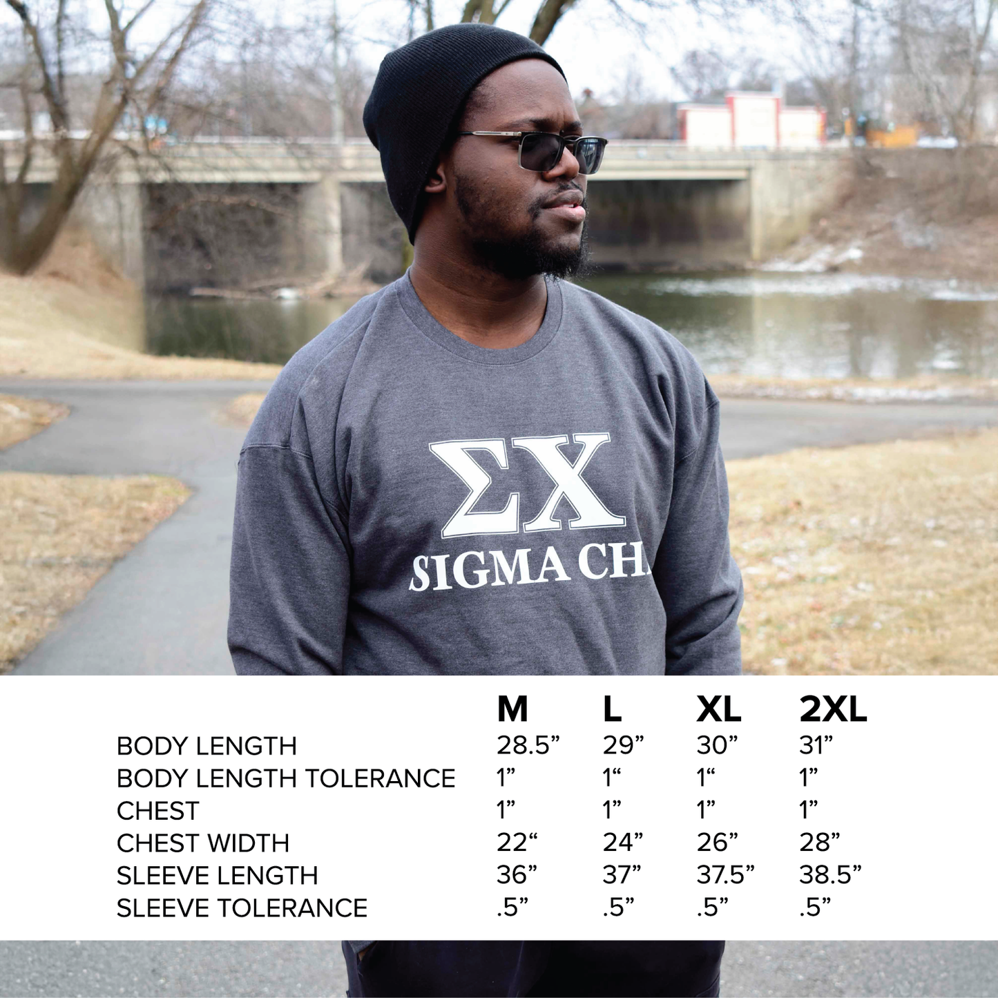 Sigma Phi Epsilon Sweatshirt- Crewneck Fraternity Varsity Letters Design