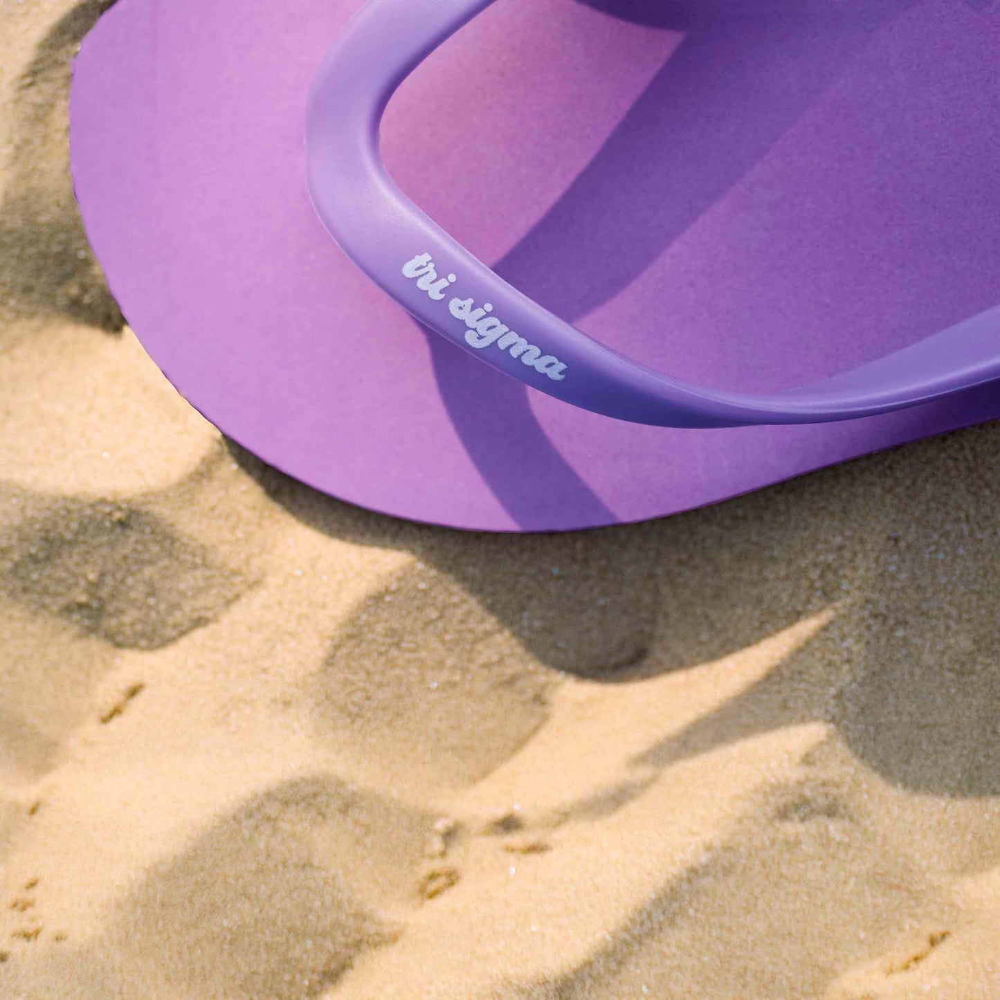 Alpha Phi Flip Flops, With Greek Letter Cutouts