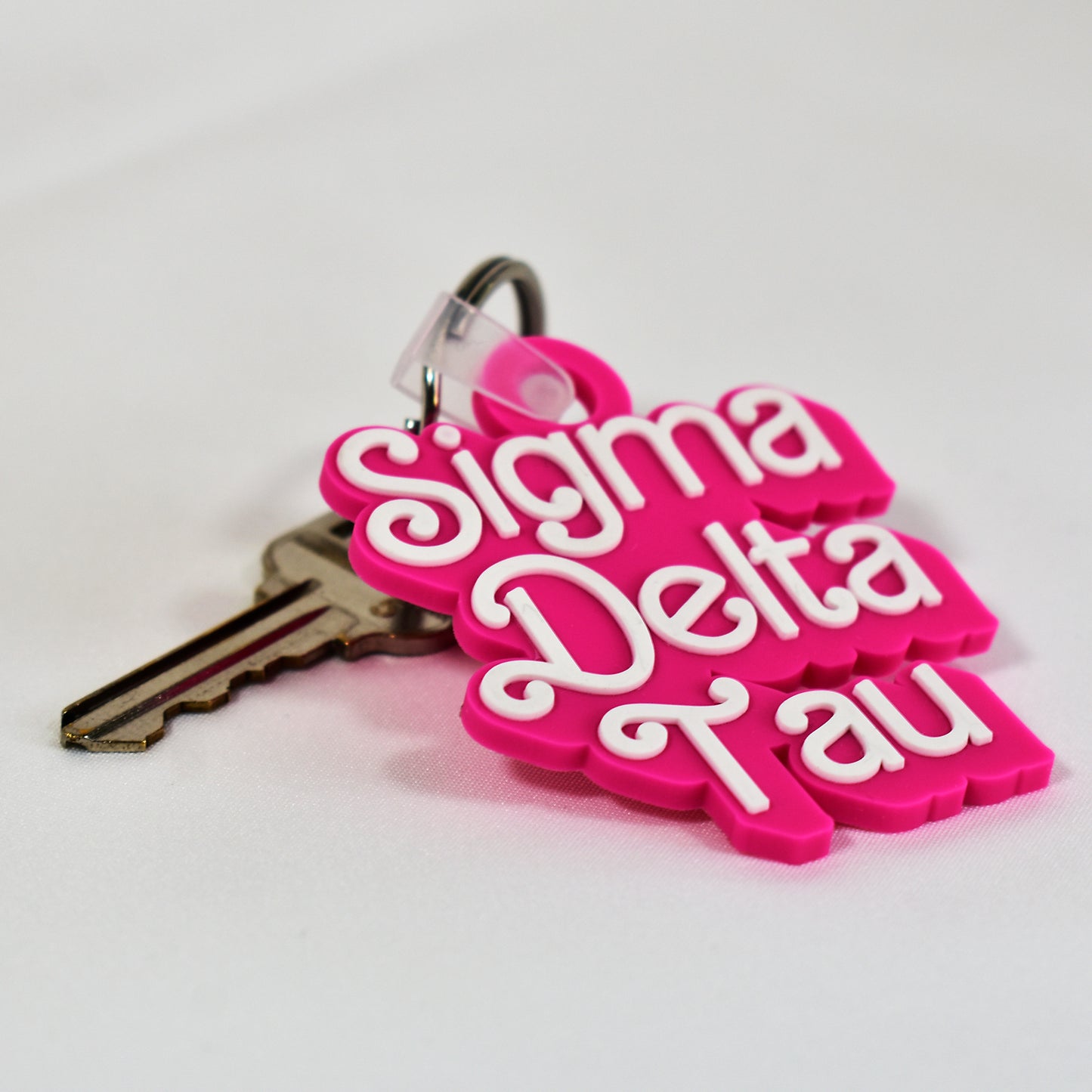 Zeta Tau Alpha Keychain- Retro Dolly Sorority Name Design