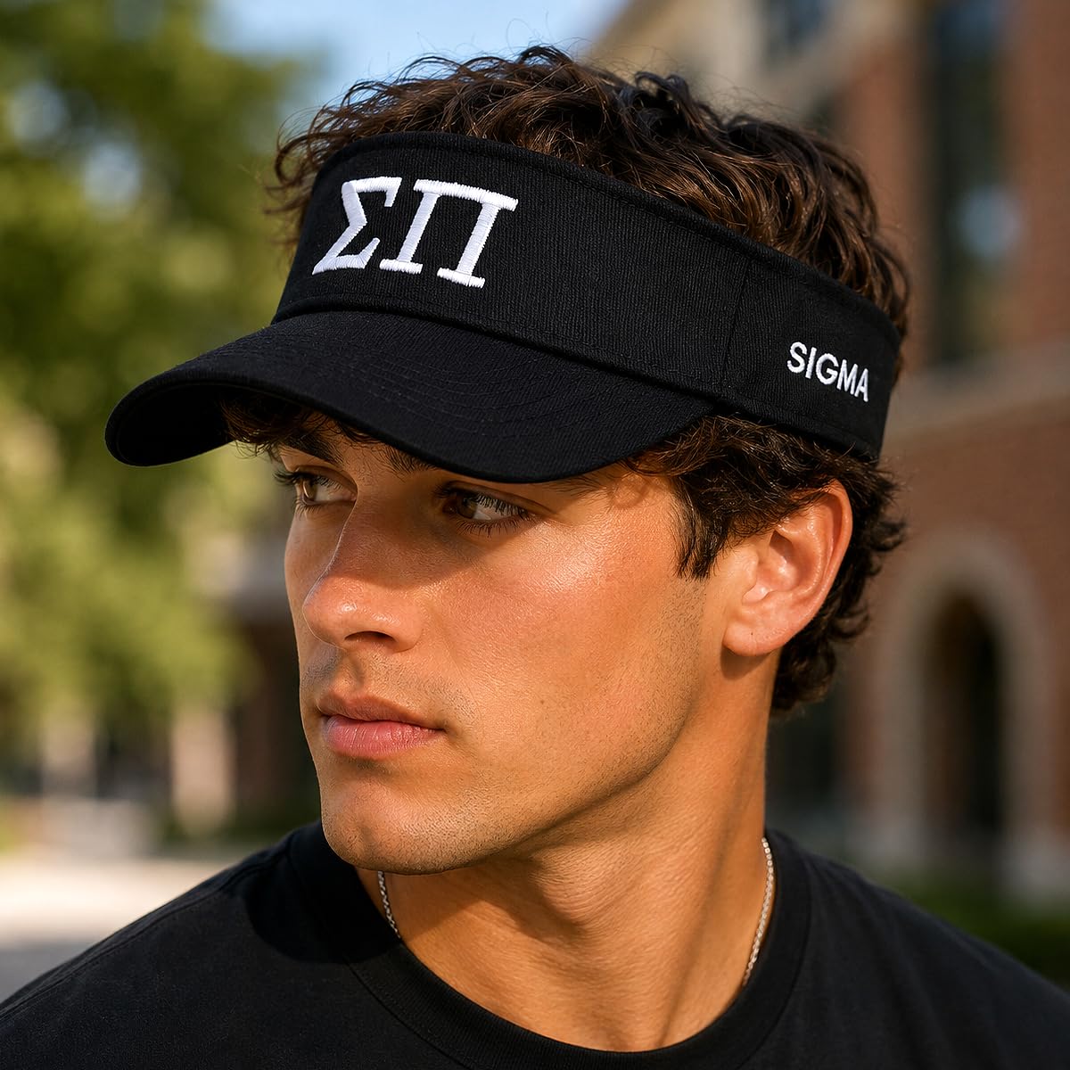 Sigma Pi Fraternity Visor Hat