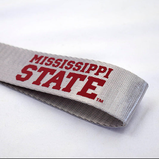 Mississippi State University Keychain- Hands-Free Lanyard Style