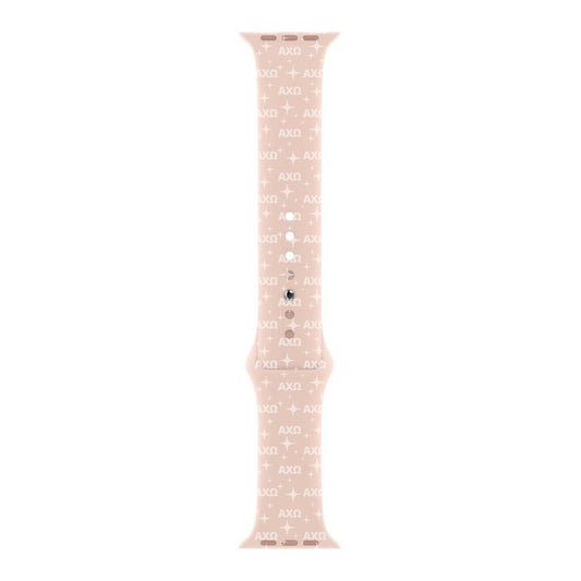 Alpha Chi Omega Smart Watch Band, Compatible with Apple Watch