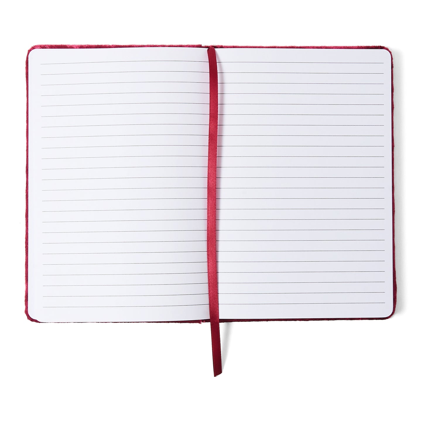 Alpha Gamma Delta Velvet Notebook with Gold Foil Imprint