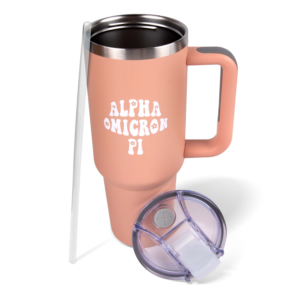 Sorority Shop Tumbler - 40oz Stainless Steel with Handle