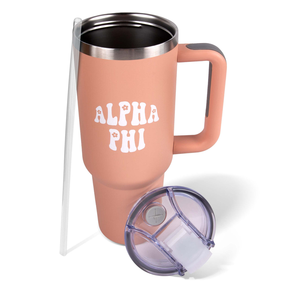 Sorority Shop Tumbler - 40oz Stainless Steel with Handle