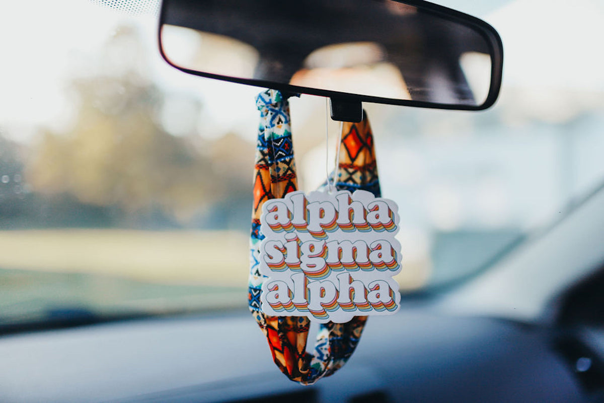 Sorority Shop - Air Freshener - Retro Design Bubblegum Scented