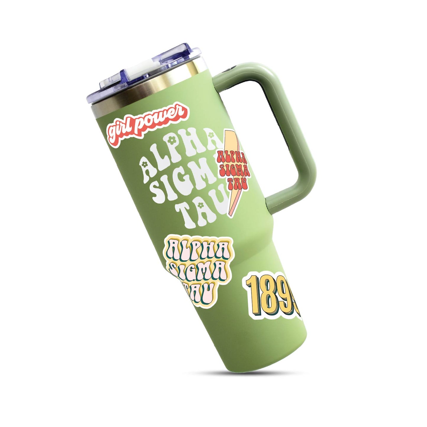 Alpha Sigma Tau Girl Power Sticker Sheet