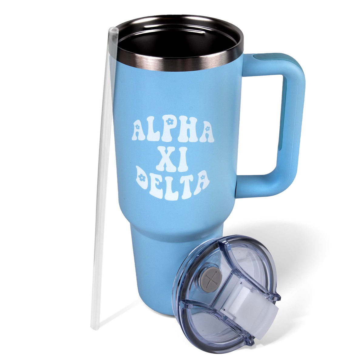 Sorority Shop Tumbler - 40oz Stainless Steel with Handle