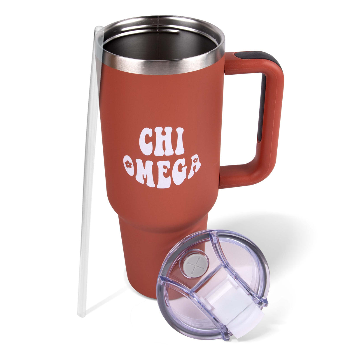 Sorority Shop Tumbler - 40oz Stainless Steel with Handle
