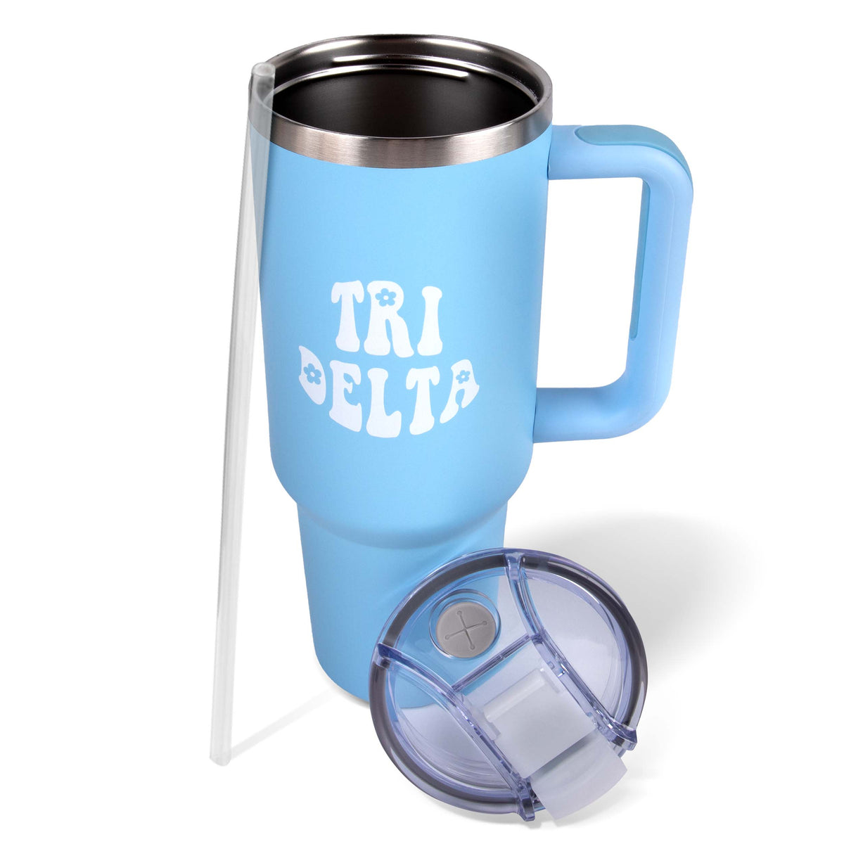 Sorority Shop Tumbler - 40oz Stainless Steel with Handle