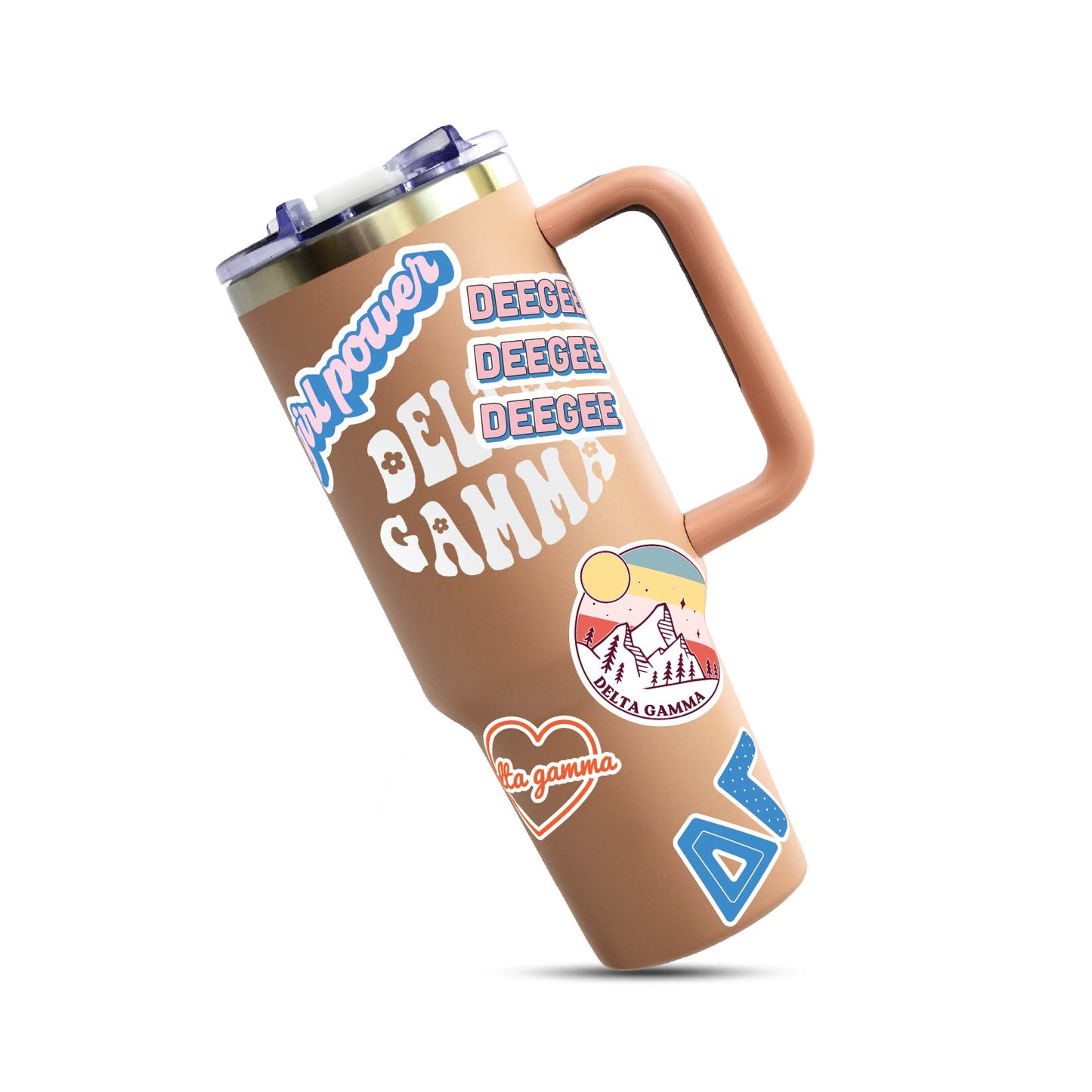 Delta Gamma Girl Power Sticker Sheet