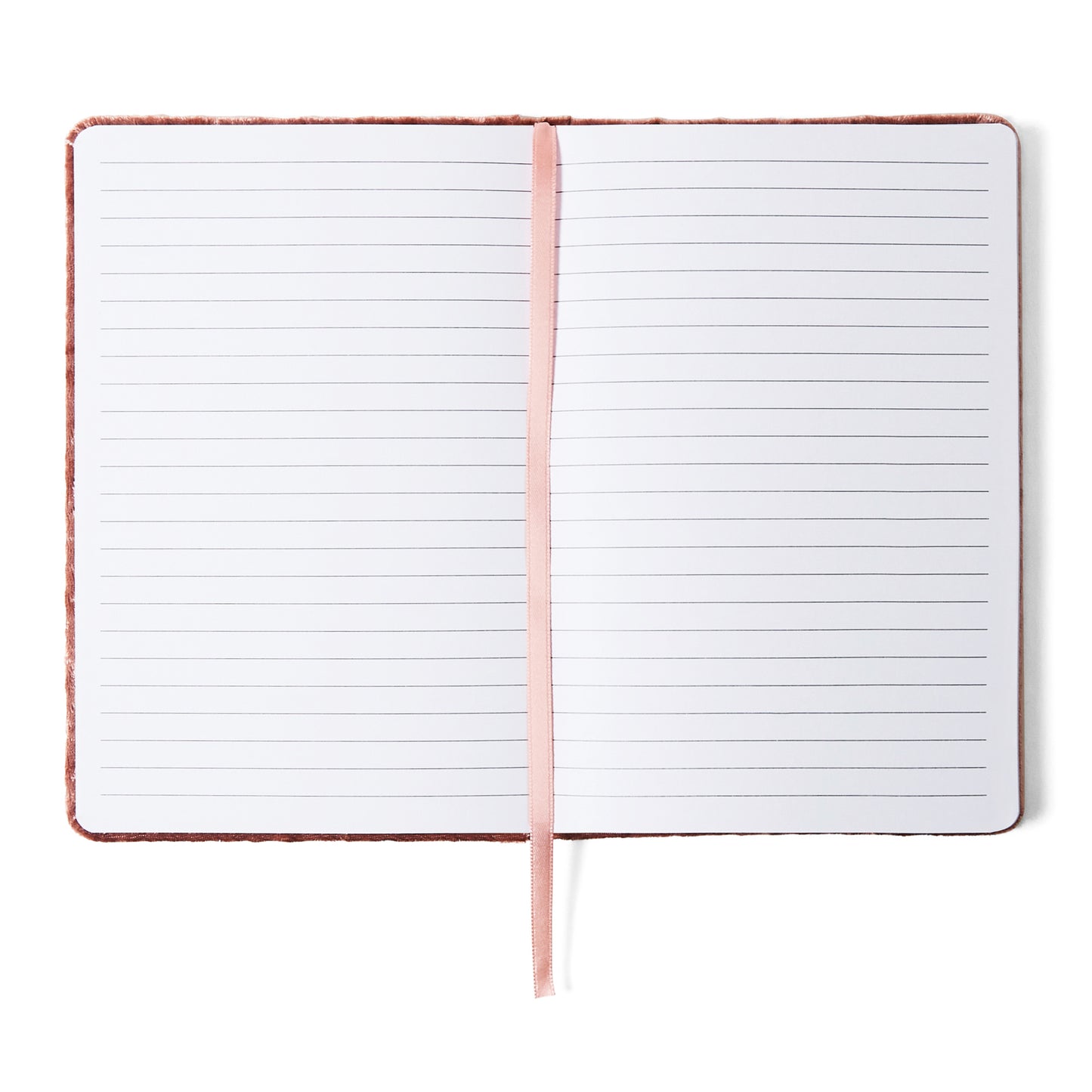 Delta Gamma Velvet Notebook with Gold Foil Imprint