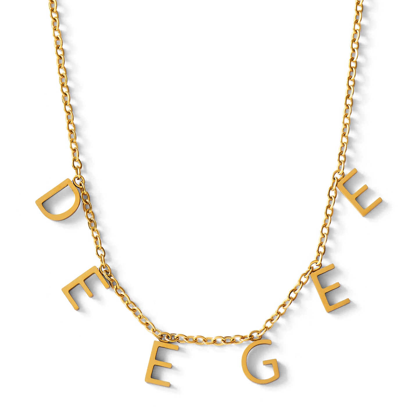 Delta Gamma Name Necklace