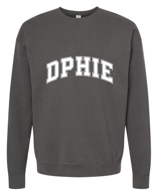 Delta Phi Epsilon Sweatshirt- Crewneck Varsity Letters Design